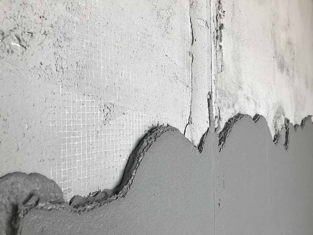 Сп штукатурка стен цементным раствором отделка арт бетоном